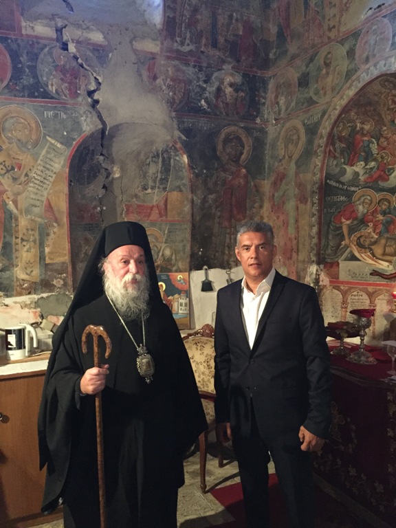 Στη Σαμαρίνα ο Κώστας Αγοραστός