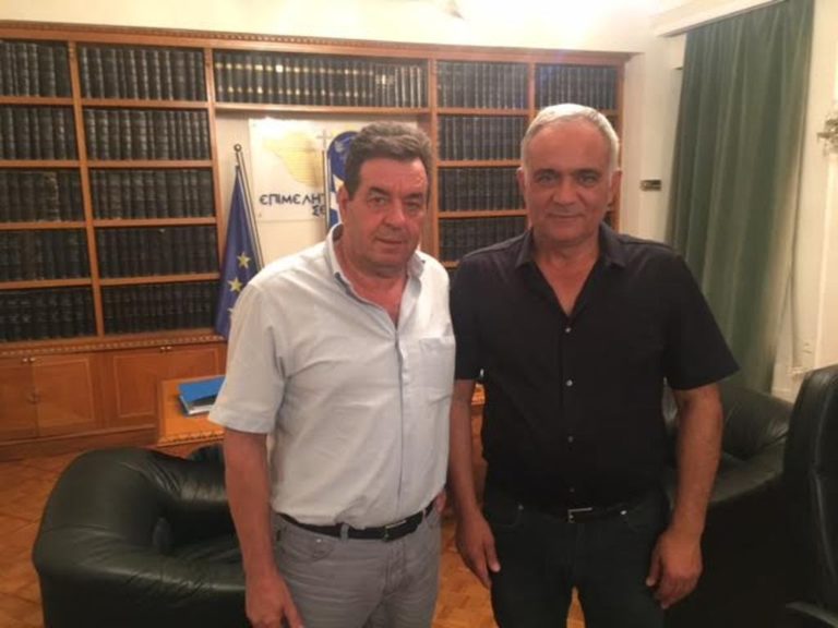 Σέρρες: Συνάντηση Διοικητή του Νοσοκομείου με τον Προέδρο του ΕΒΕΣ