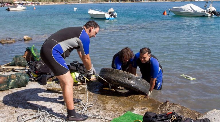 “Απολογισμός κατάδυσης 199 κιλά ανθρώπινης ρύπανσης”