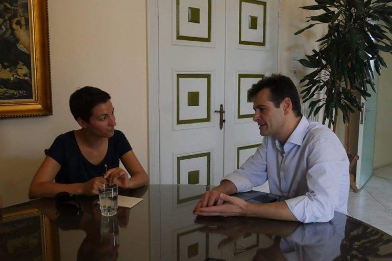 Η Ska Keller στην Χίο