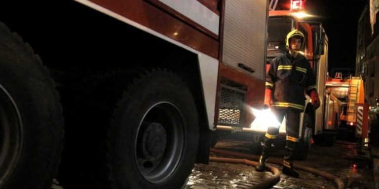 Φωτιά στο γραφείο του Αρτ. Σώρρα