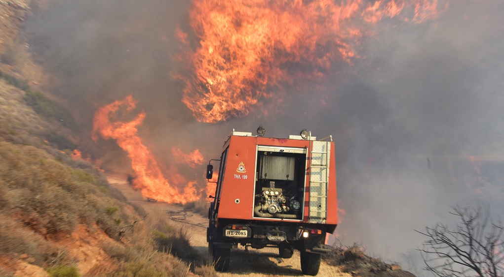 Δύο πυρκαγιές σε δασικές περιοχές της Μεσσηνίας