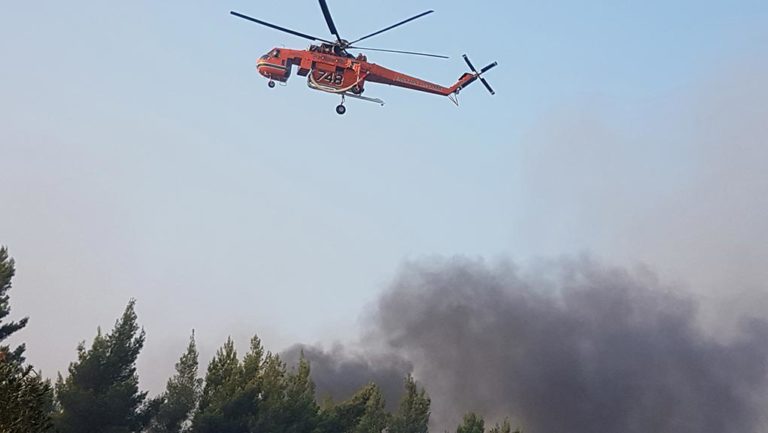 Πυρκαγιά στο Σιδηρόκαστρο Γυθείου