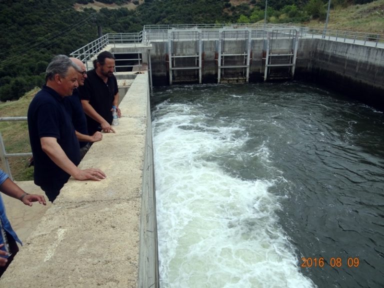 Στο φράγμα Σμοκόβου περιόδευσε ο Δήμαρχος Σοφάδων