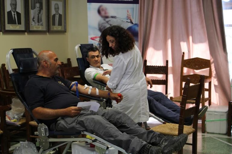 Χανιά: Με επιτυχία η εθελοντική αιμοδοσία στον Δήμο