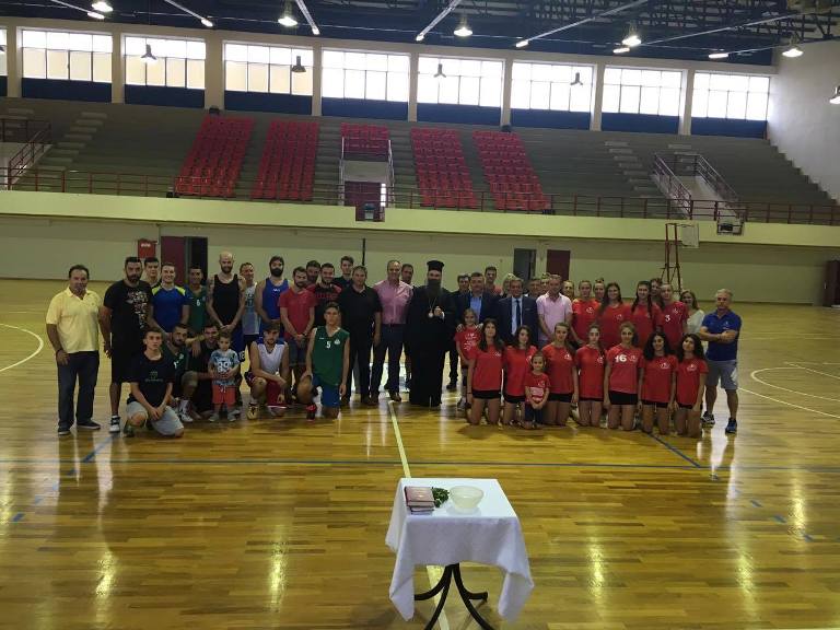 Αγιασμός τμημάτων ΓΣΕΕλασσόνας 2016 1