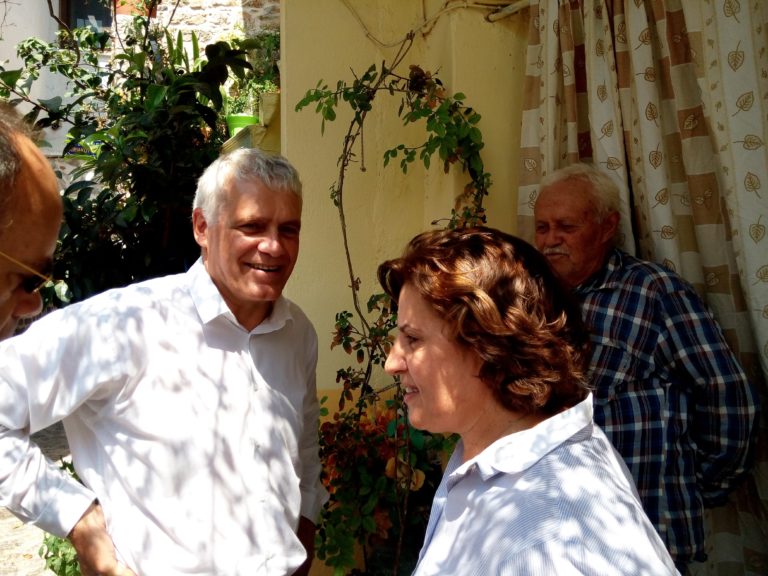 Χίος: Στα μαστιχοχώρια ο αν. υπουργός περιβάλλοντος Γ. Τσιρώνης