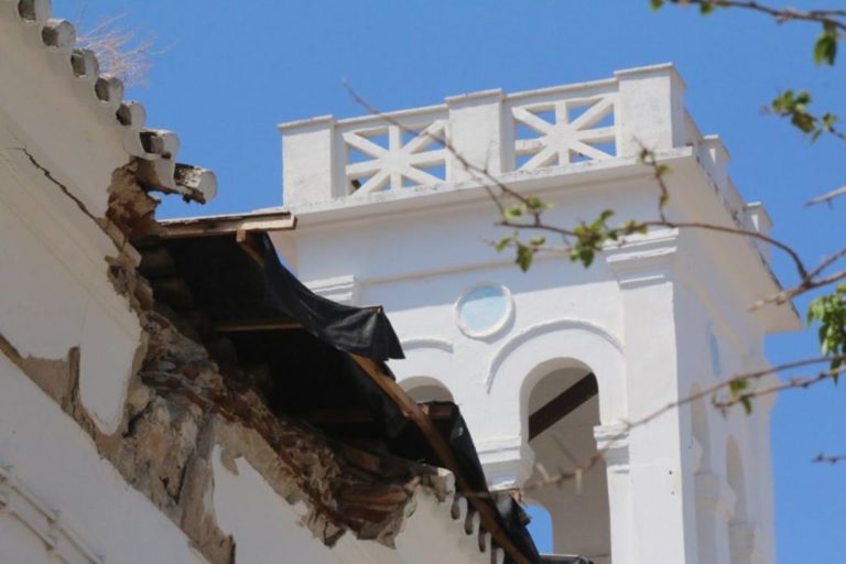 Κατέρρευσε τμήμα ιστορικού ναού στο λιμάνι του Ναυπλίου