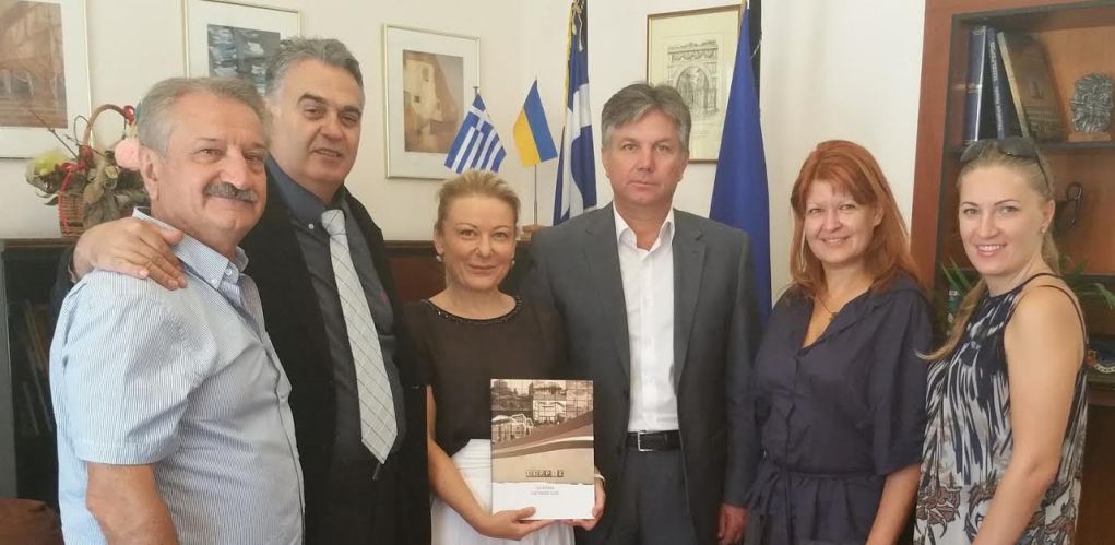 Συνάντηση Π. Γρηγοριάδη με την Πρόξενο της Ελλάδας στην Οδησσό