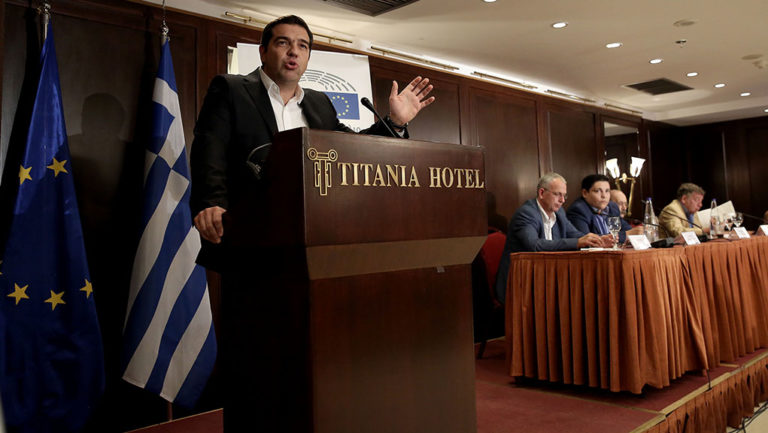 Οι προοδευτικές δυνάμεις πρέπει να δουλέψουν για μια αλλαγή στην Ευρώπη, δήλωσε ο Α. Τσίπρας (video)