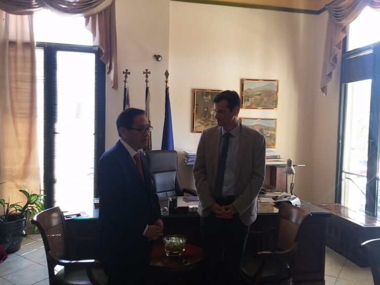 Χίος: Συνάντηση Δημάρχου με Πρέσβη Δημοκρατίας Κορέας