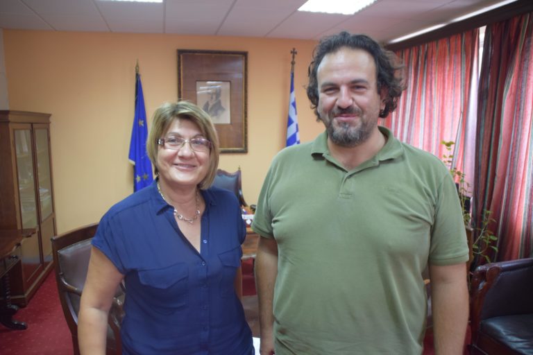 Με την Ν. Πανδή συναντήθηκε ο διοικητής του νοσοκομείου Κέρκυρας