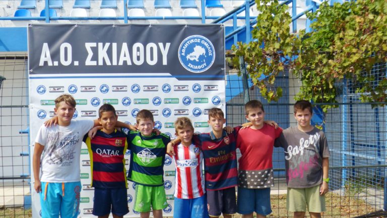 Ζωοφιλία και ανακύκλωση επιλέγει για το banner του ο Αθλητικός Όμιλος Σκιάθου