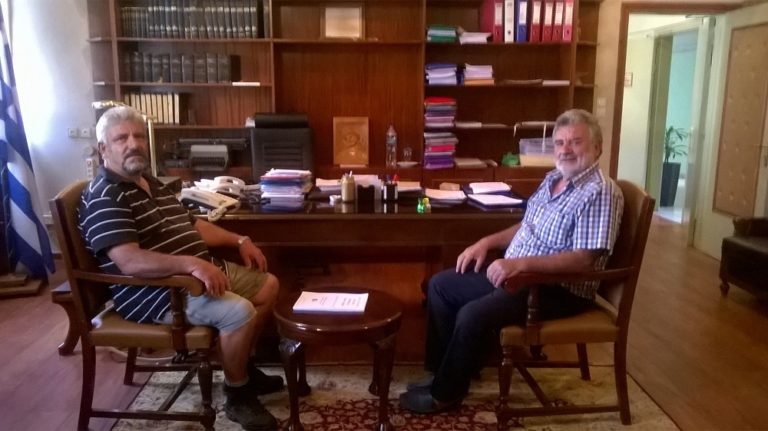 Με τον πρόεδρο των πολυτέκνων Κεφαλονιάς συναντήθηκε ο αντιπεριφερειάρχης Αλ. Μιχαλάς