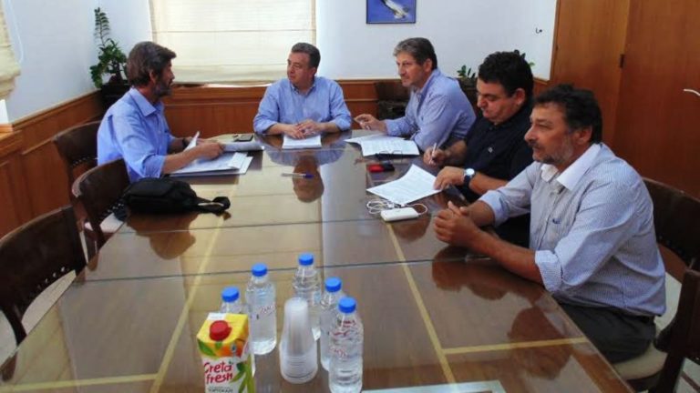 Φτιάχνεται ο δρόμος στη Γόρτυνα