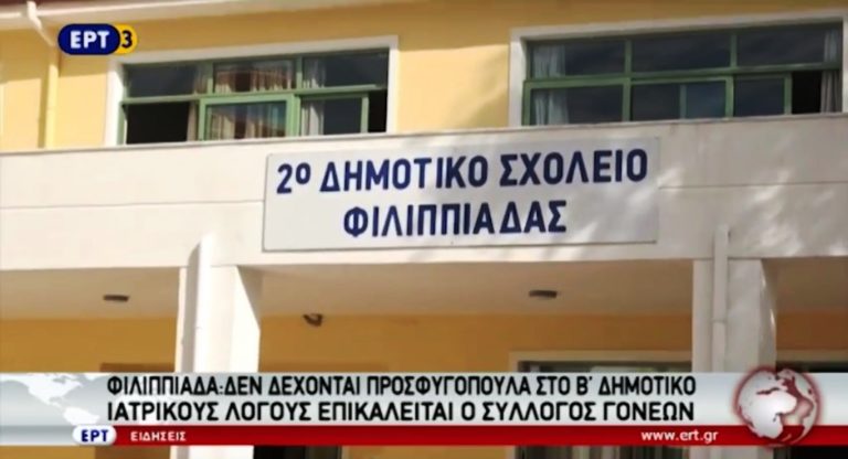 Αναστάτωση στην Φιλιππιάδα Πρέβεζας για τα προσφυγόπουλα (video)