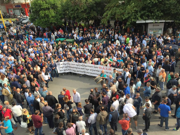 Eπ’ αόριστον η επίσχεση εργασίας στον ΟΑΣΘ
