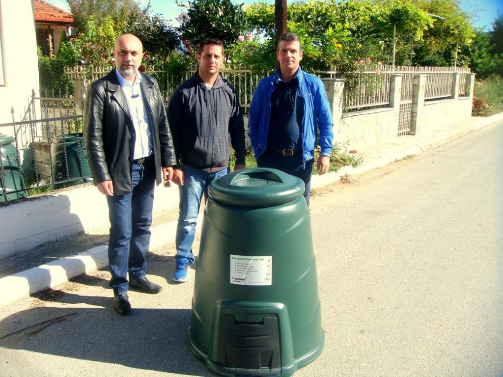 Αμύνταιο: Κάδοι κομποστοποίησης και ανακύκλωσης στο Φαράγγι