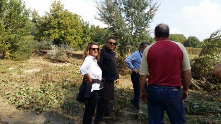 Καστοριά: Στις πληγείσες περιοχές η Ολυμπία Τελιγιορίδου