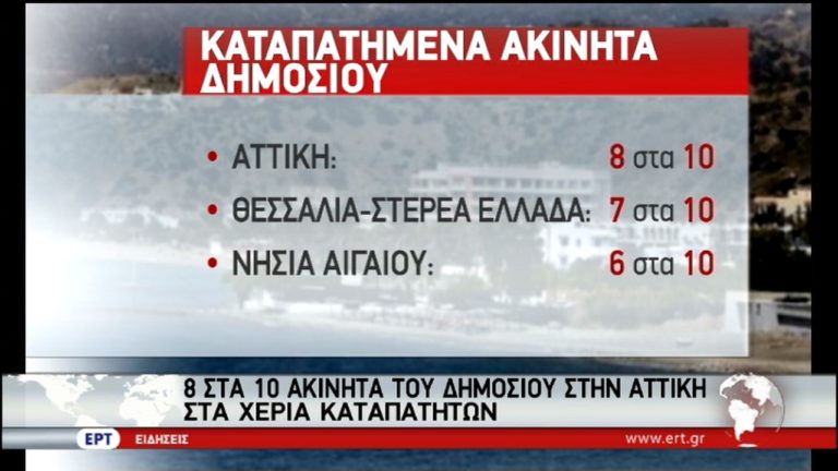 Στα χέρια καταπατητών δημόσια περιουσία (video)