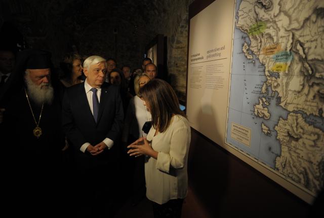 Ο πρόεδρος της Δημοκρατίας εγκαινίασε το Μουσείο Αργυροτεχνίας