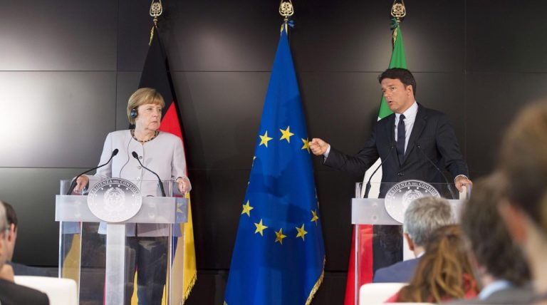 Ρέντσι: Δεν μπορεί να μου φέρεται έτσι η Μέρκελ