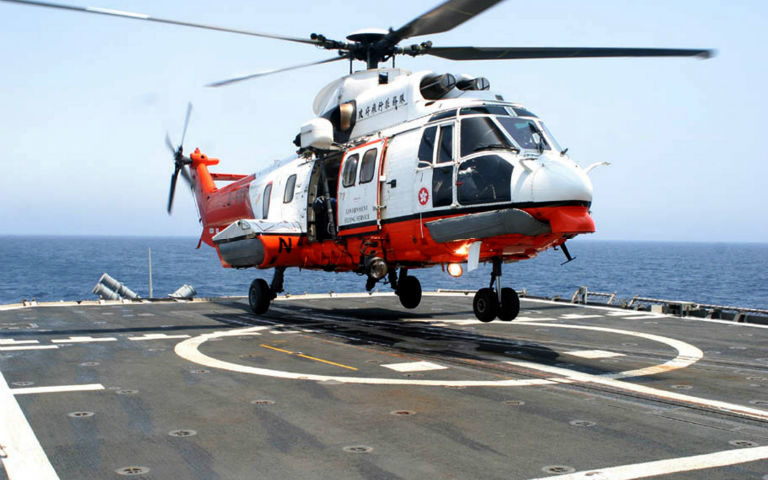 Ηράκλειο: Αεροδιακομιδή με Super Puma για μια έγκυο από την Ρόδο στο ΠΑΓΝΗ