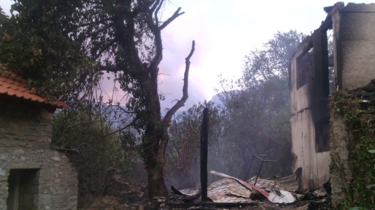 Θάσος: Υπό έλεγχο η πυρκαγιά-Ξεκινούν τα αντιπλημμυρικά έργα