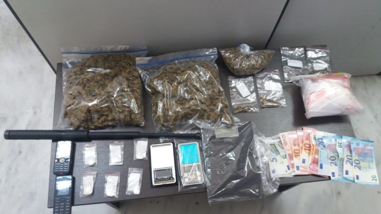 Χανιά: Τον συνέλαβαν με 693 γραμμάρια κάνναβης και μικροποσότητα κοκαΐνης
