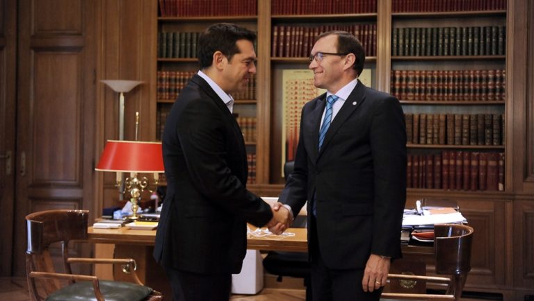 Συνάντηση του Αλ. Τσίπρα με τον ειδικό σύμβουλο του γγ ΟΗΕ