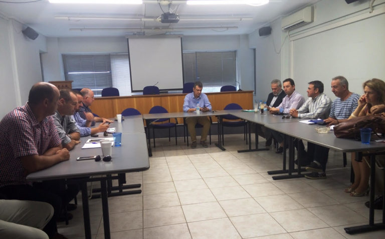 Σύσκεψη για την αναβάθμιση των υπηρεσιών στα Κ.Υ. της Μαγνησίας