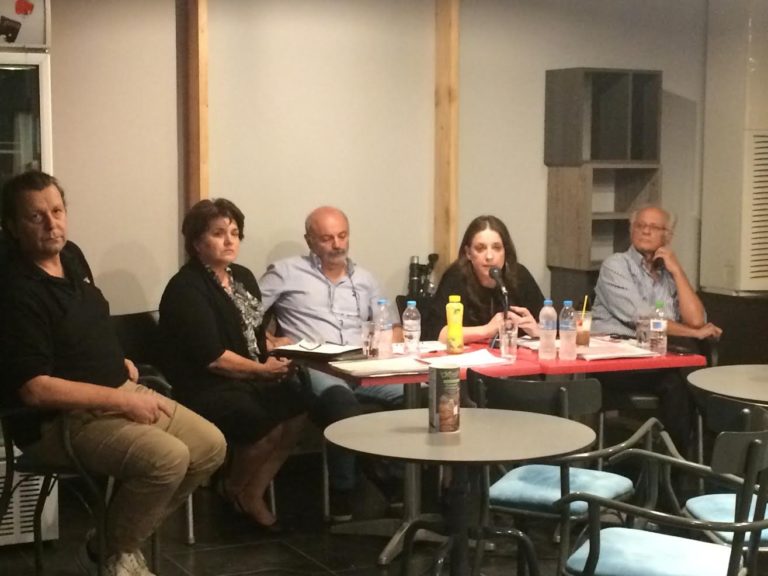 Πολιτική συγκέντρωση του ΣΥΡΙΖΑ στο Μουζάκι Καρδίτσας