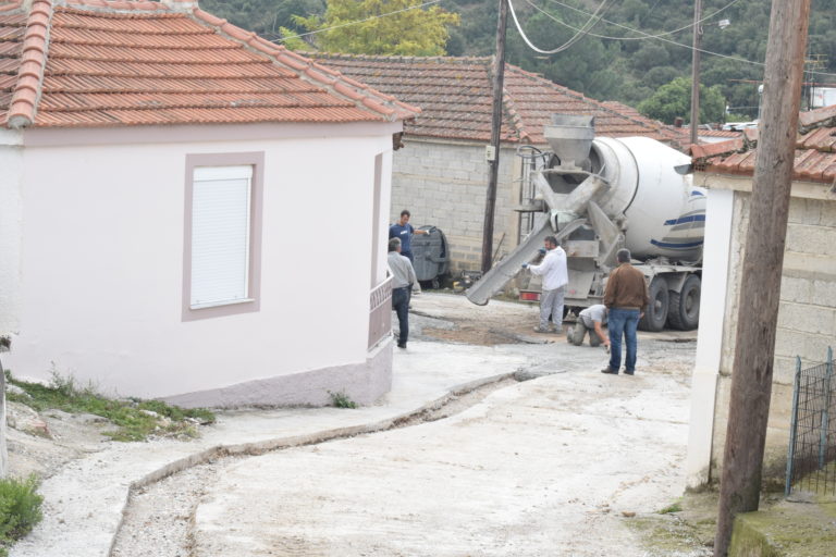 Ρήγας Φεραίος: Αποκατάσταση δρόμων στο Μικρό Περιβολάκι