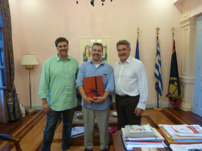 Κέρκυρα: Το δήμαρχο επισκέφθηκε ο Georges Kentros