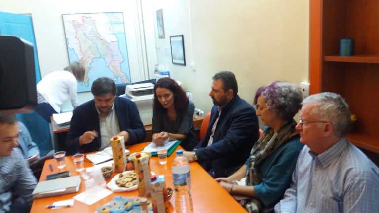 Η ΕΡΤ Τρίπολης καλύπτει την περιοδεία του Υπουργού Υγείας στη Σπάρτη