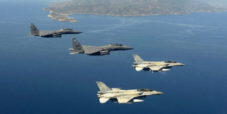 Αυξημένες παραβιάσεις του ελληνικού εναέριου χώρου από τουρκικά αεροσκάφη