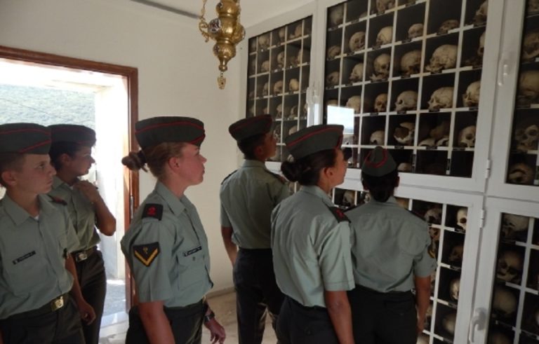 Προσκύνημα Σπουδαστών Στρατιωτικών Σχολών στο Μουσείο Διστόμου