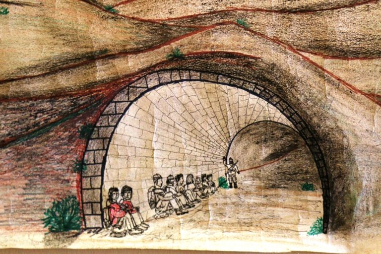 Ο πόλεμος και η προσφυγιά μέσα από τις ζωγραφιές  ενός 16χρονου