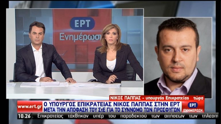 Ν. Παππάς στην ΕΡΤ: Η ΝΔ εμφανίζεται ως ουραγός συμφερόντων (video)