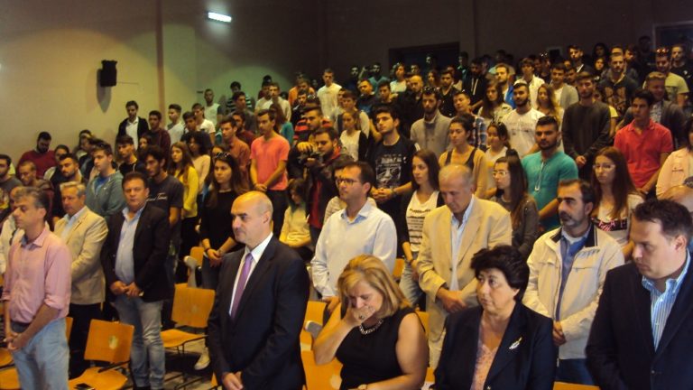 Ορεστιάδα: Τους 120 πρωτοετείς φοιτητές της υποδέχθηκε σε ειδική τελετή η Σχολή Επιστημών Γεωπονίας και Δασολογίας του Δ.Π.Θ.