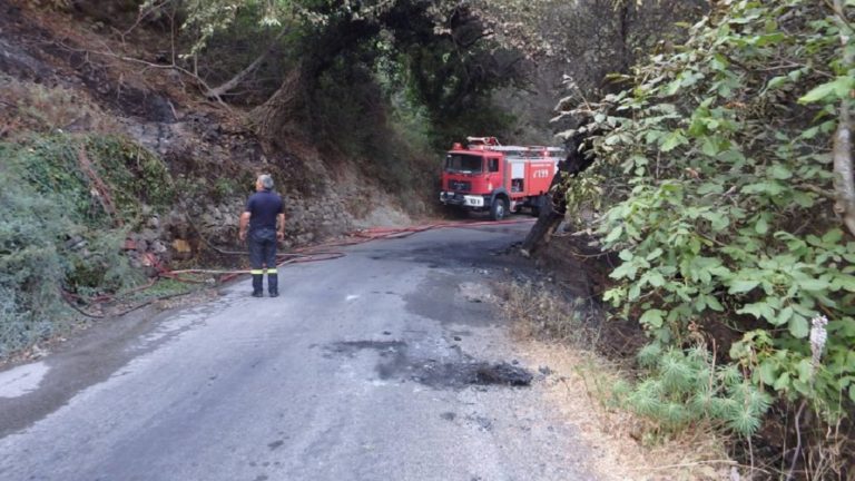 Χανιά: Σε ύφεση η μεγάλη πυρκαγιά στα Φαλάσαρνα