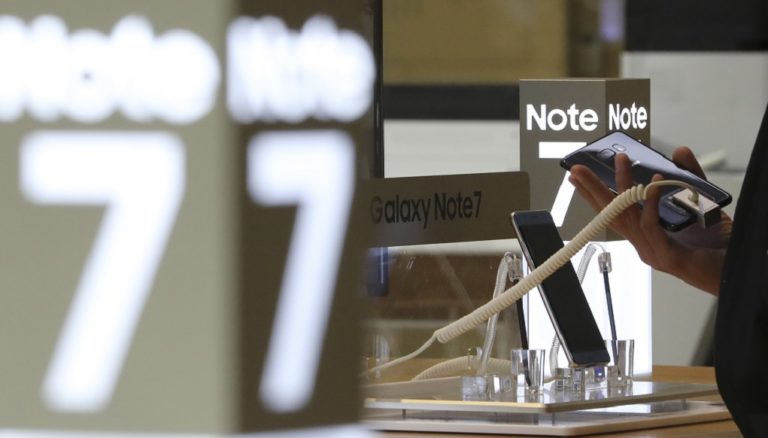 Απόσυρση των Galaxy Note 7 σε Ελλάδα και Κύπρο συνιστά η Samsung