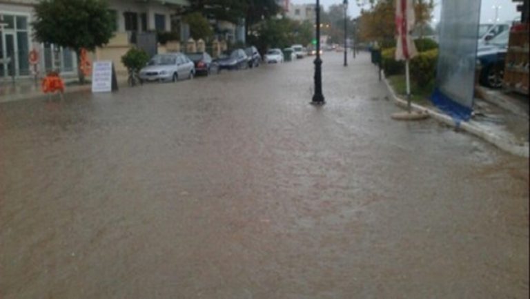 Κέρκυρα: Πλημμύρισε το νότιο τμήμα του νησιού από τη σφοδρή κακοκαιρία