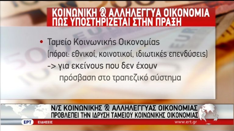 Κοινωνική και Αλληλέγγυα Οικονομία σε όλους τους κλάδους (video)