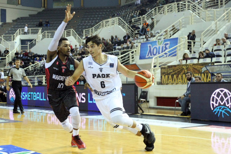 Πρώτη νίκη του ΠΑΟΚ στο Basketball Champions League