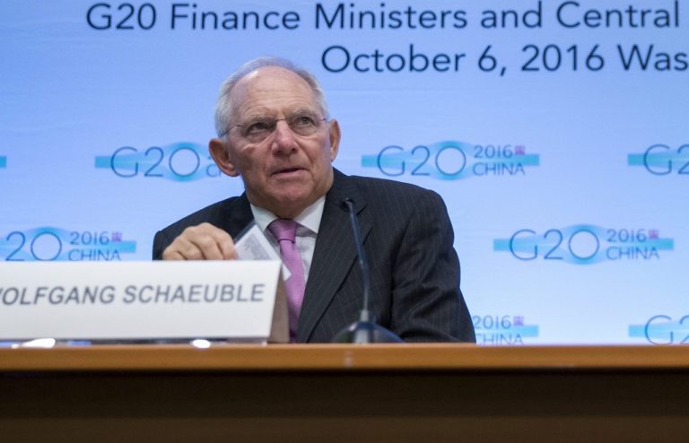 Β. Σόιμπλε: “Υπερβολική” η συζήτηση για την Deutsche Bank