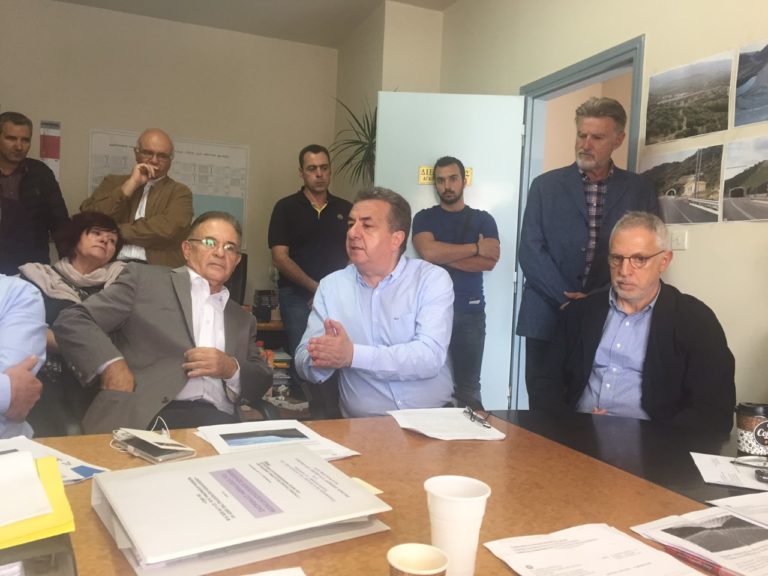 Σ. Αρναουτάκης: Να ολοκληρωθεί εγκαίρως ο δρόμος προς τη Μεσαρά