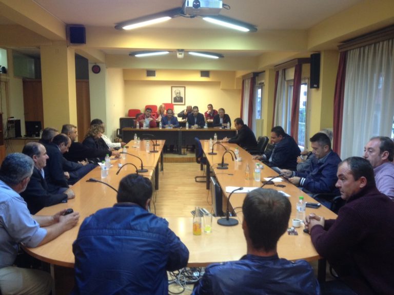 Συνάντηση Αντιπεριφερειάρχη Καρδίτσας με προέδρους Κοινοτήτων Δ. Παλαμά