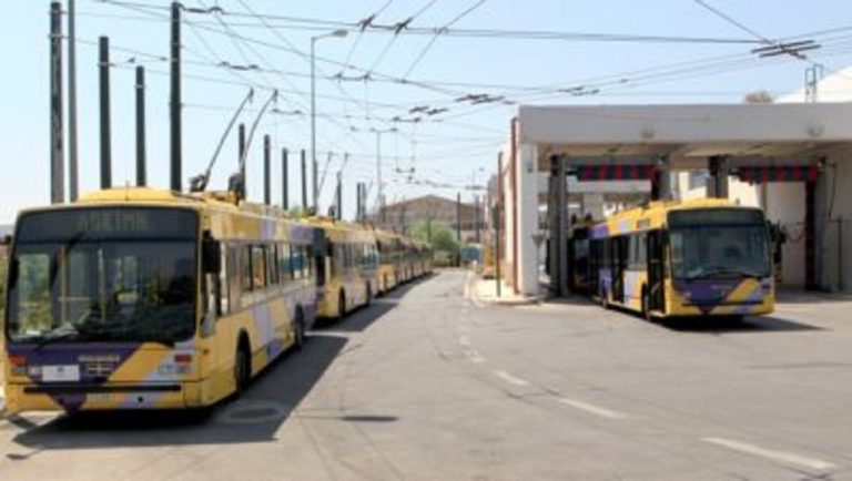 Στάση εργασίας στα τρόλεϊ από τις 11.00 -16.00