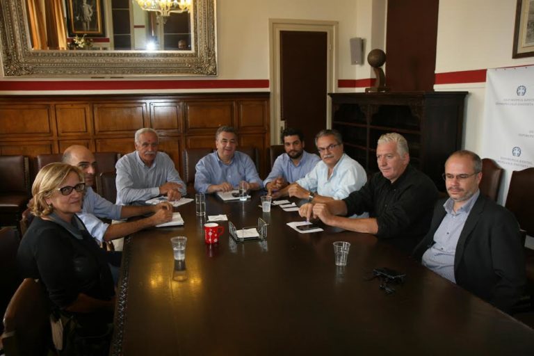 Χανιά: Συναντήσεις Περιφερειάρχη για την προώθηση έργων υποδομής και ανάπτυξης